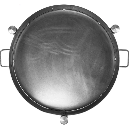 Tuinvuurplaats ø 70 cm gelast - 3 ['vuurplaats in de tuin', ' ronde vuurplaats', ' kampvuur', ' onder de ketel', ' Poolse vuurplaats', ' vuurplaats ruw staal', ' kampvuurplaats', ' gietijzeren ketel', ' grill', ' driepoot']