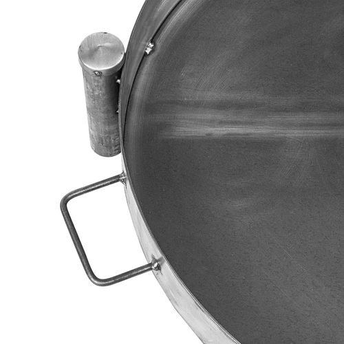 Tuinvuurplaats ø 70 cm gelast - 4 ['vuurplaats in de tuin', ' ronde vuurplaats', ' kampvuur', ' onder de ketel', ' Poolse vuurplaats', ' vuurplaats ruw staal', ' kampvuurplaats', ' gietijzeren ketel', ' grill', ' driepoot']
