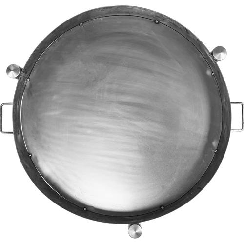 Tuinvuurplaats ø 80 cm gelast - 3 ['vuurplaats in de tuin', ' ronde vuurplaats', ' kampvuur', ' onder de ketel', ' Poolse vuurplaats', ' vuurplaats ruw staal', ' kampvuurplaats', ' gietijzeren ketel', ' grill', ' driepoot']