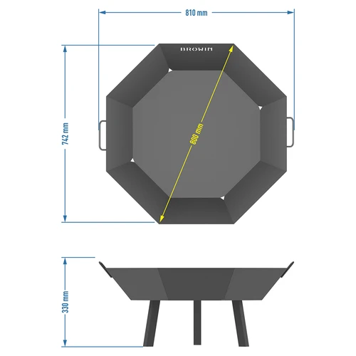 Tuinvuurplaats ø 80 cm - loft - 7 ['vuurplaats in de tuin', ' ronde vuurplaats', ' kampvuur', ' onder de ketel', ' Poolse vuurplaats', ' geschilderde vuurplaats', ' kampvuurplaats', ' gietijzeren ketel', ' grill', ' driepoot', ' hittebestendige vuurplaats', ' zwarte vuurplaats', ' moderne vuurplaats', ' design vuurplaats']