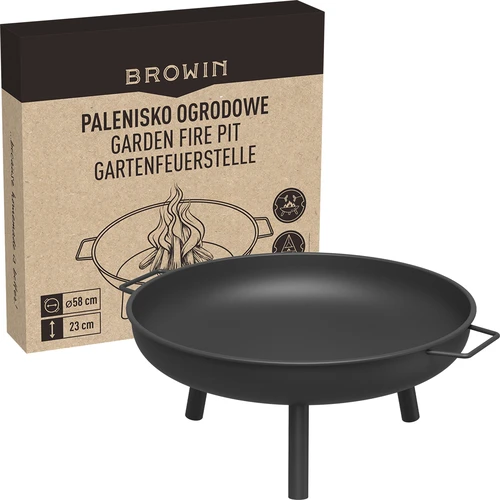 Tuinvuurplaats Ø58 cm, rond, schaal - 8 ['vuurplaats in de tuin', ' ronde vuurplaats', ' kampvuur', ' onder de ketel', ' Poolse vuurplaats', ' vuurplaats van ruw staal', ' kampvuurplaats', ' gietijzeren ketel', ' grill', ' driepoot', ' tuingereedschap', ' koken in de tuin', ' vuurplaats onder het rooster', ' beste vuurplaats', ' geschilderde vuurplaats', ' kampvuurplaats', ' gietijzeren ketel', ' grill', ' driepoot', ' hittebestendige vuurplaats', ' zwarte vuurplaats', ' moderne vuurplaats', ' vuurplaats op poten', ' kleine vuurplaats', ' worstjes roosteren']