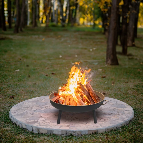 Tuinvuurplaats Ø58 cm, rond, schaal - 10 ['vuurplaats in de tuin', ' ronde vuurplaats', ' kampvuur', ' onder de ketel', ' Poolse vuurplaats', ' vuurplaats van ruw staal', ' kampvuurplaats', ' gietijzeren ketel', ' grill', ' driepoot', ' tuingereedschap', ' koken in de tuin', ' vuurplaats onder het rooster', ' beste vuurplaats', ' geschilderde vuurplaats', ' kampvuurplaats', ' gietijzeren ketel', ' grill', ' driepoot', ' hittebestendige vuurplaats', ' zwarte vuurplaats', ' moderne vuurplaats', ' vuurplaats op poten', ' kleine vuurplaats', ' worstjes roosteren']