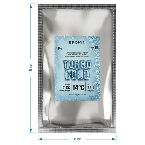 Turbo Cold Gist 120 g - 7 ['distilleergist', ' distilleergisten', ' Turbo Cold gist', ' gist voor moonshine', ' distilleergist voor alcoholfermentatie', ' distillatie', ' moonshine gist', ' Black Label']
