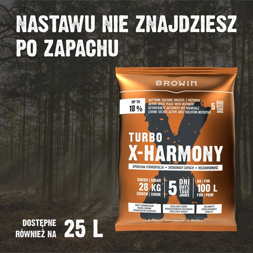 Turbo X-Harmony Gist 18%, 100 L, 360g - 7 ['distilleergist', ' gist voor alcohol', ' turbo gist', ' harmony gist', ' gist 18%', ' gist voor brouwsel', ' voor zelfgemaakte alcohol', ' distilleergist voor 100 liter', ' brouwsel 100L', ' zuivere fermentatie', ' suikerbrouwsels', ' voor brouwsels', ' voor suikerbrouwsels', ' rustige fermentatie', ' aangename geur tijdens fermentatie', ' stabiele fermentatie', ' gemakkelijk klaren', ' distillatie', ' gist x', ' Browin gist', ' gist 18%', ' alco gist', ' alko gist', ' aanbevolen gist', ' gist van hoge kwaliteit', ' gedroogde gist met voedingsstof', ' gemakkelijk klaren van brouwsel']
