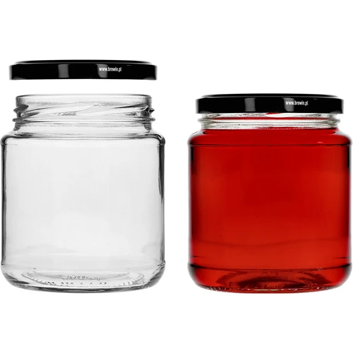 Twist-off pot, dikke 580ml met zwarte deksel fi 82/6, 6 stuks - 3 ['potten', ' pot', ' set van potten', ' containers', ' glazen containers', ' opslagpotten', ' keukenpotten', ' glazen potten', ' potten met metalen deksel', ' voedselopslagpotten', ' inmaakpotten', ' kruidenpotten', ' koffiebussen', ' theepotten', ' vaatwasmachinebestendige potten', ' glazen pot', ' pot met deksel', ' potten set', ' jam potten', ' dikke pot', ' dikke']