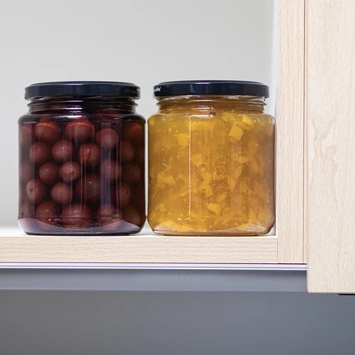 Twist-off pot, dikke 580ml met zwarte deksel fi 82/6, 6 stuks - 8 ['potten', ' pot', ' set van potten', ' containers', ' glazen containers', ' opslagpotten', ' keukenpotten', ' glazen potten', ' potten met metalen deksel', ' voedselopslagpotten', ' inmaakpotten', ' kruidenpotten', ' koffiebussen', ' theepotten', ' vaatwasmachinebestendige potten', ' glazen pot', ' pot met deksel', ' potten set', ' jam potten', ' dikke pot', ' dikke']