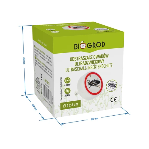 Ultrasone insectenverjager - voor huishoudelijk gebruik - 7 ['afschrikmiddel', ' insectenafschrikker', ' ultrasone afschrikker', ' elektrische afschrikker', ' insectenverjager']