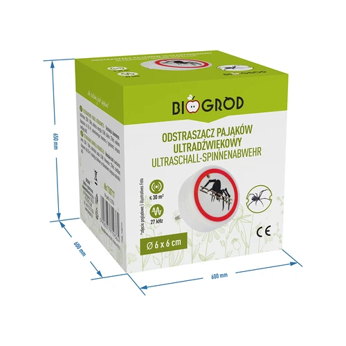 Ultrasone spinnenverjager - voor huishoudelijk gebruik - 7 ['afschrikmiddel', ' spinnenverjager', ' ultrasone verjager', ' elektrische verjager', ' insectenverjager']