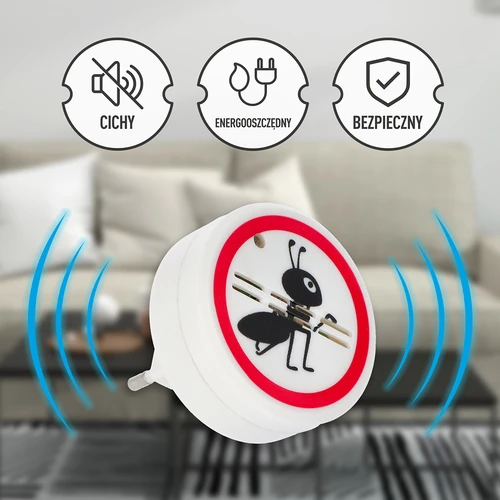 Ultrasoon mierenafschrikmiddel - voor huishoudelijk gebruik - 10 ['afschrikmiddel', ' mierenafschrikmiddel', ' ultrasoon afschrikmiddel', ' elektrisch afschrikmiddel', ' insectenafschrikmiddel']