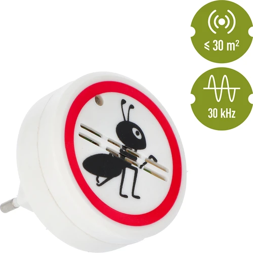 Ultrasoon mierenafschrikmiddel - voor huishoudelijk gebruik - 5 ['afschrikmiddel', ' mierenafschrikmiddel', ' ultrasoon afschrikmiddel', ' elektrisch afschrikmiddel', ' insectenafschrikmiddel']