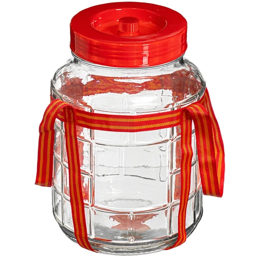 Universele pot 10 L  - 1 ['wijnpot', ' inmaakpot', ' wijnpot', ' grote glazen pot', ' voor likeur']