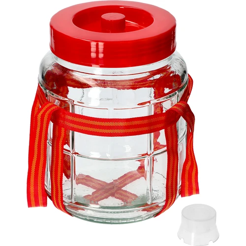 Universele pot 5 L  - 1 ['pot voor conserven', ' potten voor conserven', ' gewone pot', ' gewone potten', ' goedkope potten', ' grote pot voor augurken', ' grote pot voor augurken', ' grote pot voor kool']