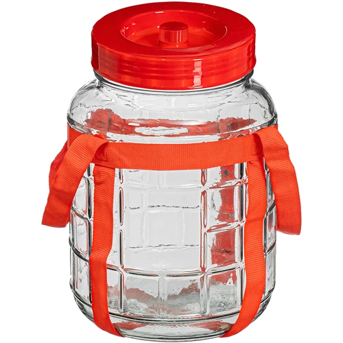 Universele pot 8 L  - 1 ['wijnpot', ' inmaakpot', ' wijnpot', ' grote glazen pot', ' voor likeur']