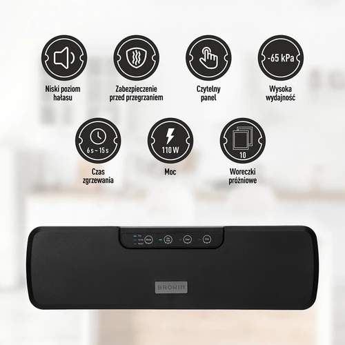 Vacuümmachine - multifunctioneel, zwart - 7 ['vacuümverpakking', ' vacuümmachines', ' voedselopslag', ' geribbelde zakken', ' zakken sealen', ' vacuümverpakkingsmachine', ' vacuümverpakker', ' voor voedselverpakking', ' vacuümverpakkingsset', ' folie voor sealmachine', ' voor vlees', ' voor vis', ' voor kaas', ' hoe de houdbaarheid van voedingsmiddelen te verlengen', ' voedselopslag thuis', ' als cadeau', ' keukenapparatuur', ' praktische keukenaccessoires', ' efficiënte vacuümmachine']