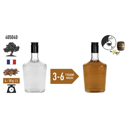 Vanille eiken vlokken, sterk geroosterd, 20g - 7 ['eiken snippers', ' sterk geroosterde eiken snippers', ' eiken vlokken', ' vanille eiken vlokken', ' voor alcohol', ' toevoegingen voor alcohol', ' smaaktoevoegingen']