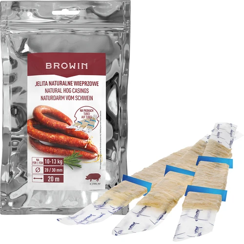 Varkensdarmen op stroken 28/30, 20m - 3