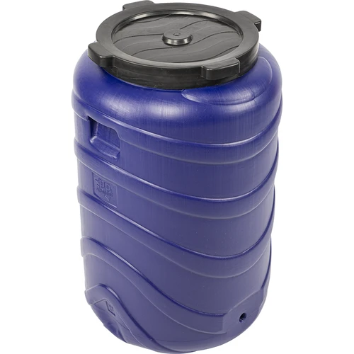 Vat voor augurken 130 L blauw  - 1 ['vaten voor het inmaken', ' vaten voor augurken', ' vat voor komkommers', ' vat voor kool', ' vat voor het inmaken van komkommers', ' vat voor het inmaken van kool', ' vaten voor regenwater', ' vat voor regenwater', ' vat voor het verzamelen van regenwater', ' afsluitbaar vat', ' vat voor voedsel', ' schroefvat', ' vat met schroefdeksel', ' plastic vat', ' goed vat', ' blauwe vat']