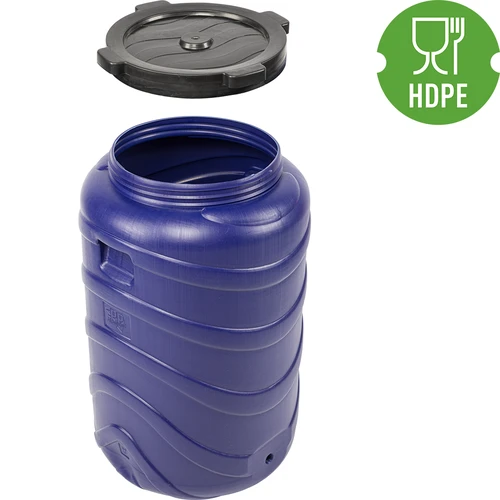 Vat voor augurken 130 L blauw - 2 ['vaten voor het inmaken', ' vaten voor augurken', ' vat voor komkommers', ' vat voor kool', ' vat voor het inmaken van komkommers', ' vat voor het inmaken van kool', ' vaten voor regenwater', ' vat voor regenwater', ' vat voor het verzamelen van regenwater', ' afsluitbaar vat', ' vat voor voedsel', ' schroefvat', ' vat met schroefdeksel', ' plastic vat', ' goed vat', ' blauwe vat']