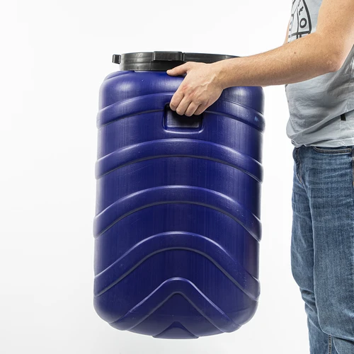 Vat voor augurken 130 L blauw - 10 ['vaten voor het inmaken', ' vaten voor augurken', ' vat voor komkommers', ' vat voor kool', ' vat voor het inmaken van komkommers', ' vat voor het inmaken van kool', ' vaten voor regenwater', ' vat voor regenwater', ' vat voor het verzamelen van regenwater', ' afsluitbaar vat', ' vat voor voedsel', ' schroefvat', ' vat met schroefdeksel', ' plastic vat', ' goed vat', ' blauwe vat']