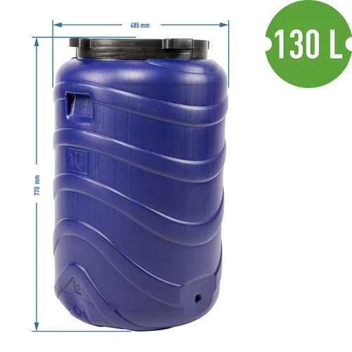 Vat voor augurken 130 L blauw - 9 ['vaten voor het inmaken', ' vaten voor augurken', ' vat voor komkommers', ' vat voor kool', ' vat voor het inmaken van komkommers', ' vat voor het inmaken van kool', ' vaten voor regenwater', ' vat voor regenwater', ' vat voor het verzamelen van regenwater', ' afsluitbaar vat', ' vat voor voedsel', ' schroefvat', ' vat met schroefdeksel', ' plastic vat', ' goed vat', ' blauwe vat']