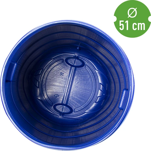 Vat voor fermentatie 240 L blauw - 4 ['grote vaten voor fermentatie', ' grote vaten voor augurken', ' vat voor komkommers', ' vat voor kool', ' vat voor het fermenteren van komkommers', ' vat voor het fermenteren van kool', ' vaten voor regenwater', ' vat voor regenwater', ' vat voor het verzamelen van regenwater', ' groot afsluitbaar vat', ' vat voor voedsel', ' schroefvat', ' vat met schroefdeksel', ' groot plastic vat', ' goed vat', ' blauw vat']