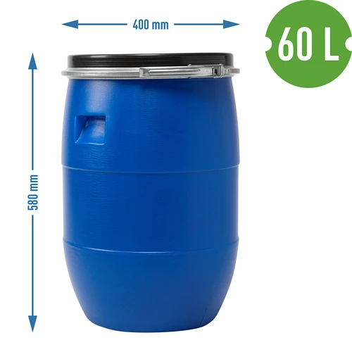 Vat voor kool 60 L, met drukring, blauw, Sterk - 9 ['vaten voor fermentatie', ' vaten voor augurken', ' vat voor komkommers', ' vat voor kool', ' vat voor het fermenteren van komkommers', ' vat voor het fermenteren van kool', ' afsluitbaar vat', ' voedselvat', ' plastic vat', ' kunststof vat', ' goed vat', ' ruim vat', ' blauw vat', ' luchtdicht vat', ' vat met ring', ' vat met drukring', ' vat met deksel', ' regenton', ' vat voor regenwater', ' vat 60 liter']