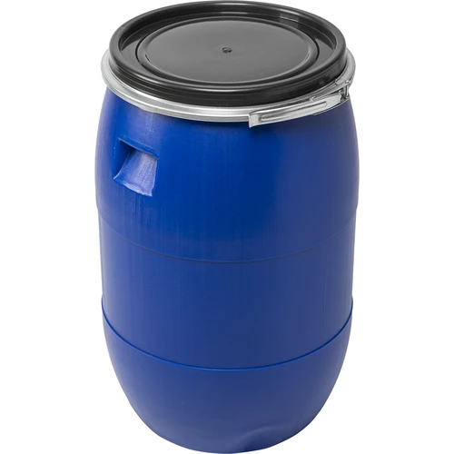 Vat voor kool 85 L, met drukring, blauw, Sterk  - 1 ['vaten voor fermentatie', ' vaten voor augurken', ' vat voor komkommers', ' vat voor kool', ' vat voor het fermenteren van komkommers', ' vat voor het fermenteren van kool', ' afsluitbaar vat', ' voedselvat', ' plastic vat', ' kunststof vat', ' goed vat', ' ruim vat', ' blauw vat', ' luchtdicht vat', ' vat met ring', ' vat met drukring', ' vat met deksel', ' vat met stalen ring', ' regenton', ' vat voor regenwater', ' vat 85 liter']