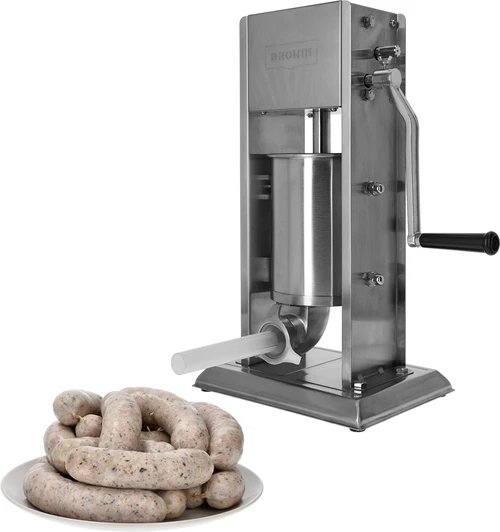 Verticale premium vuller 3 L - 10 ['worstenstopper', ' verticale worstenvuller', ' beste worstenstopper', ' worstmachine', ' worstmaker', ' worstmaker', ' worstenset', ' worstenvuller', ' slagerijvuller', ' verticale vuller', ' trechters voor vulmachines', ' innovatieve slagerijvuller', ' vuller van 3 L', ' zelfgemaakte worsten', ' huiselijke worstenvuller']