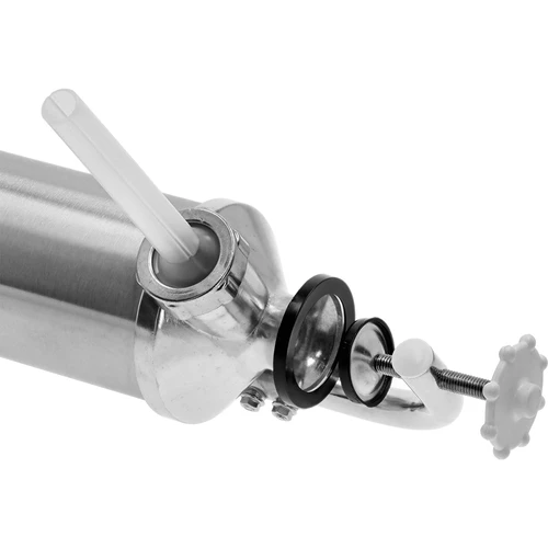Verticale vuller 2,5 kg - 6 ['worstenvuller', ' voor zelfgemaakte worsten', ' voor vleeswaren', ' voor Krakauer', ' thuisvleeswaren', ' voor darmen', ' voor eiwitomhulsels', ' hoe worsten vullen', ' worstenvuller', ' vleesvuller', ' verticale vuller']