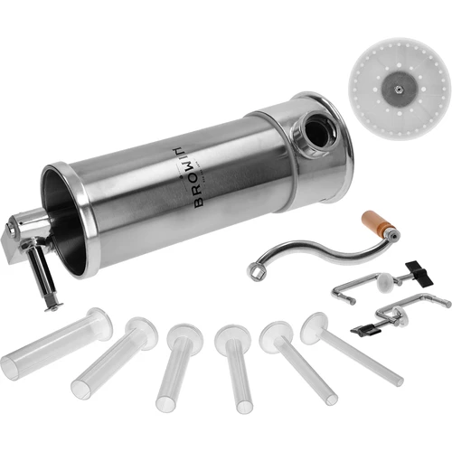 Verticale vuller 5kg - 2 ['worstenvuller', ' worstmachine', ' worstmaker', ' worstmaker', ' worstenset', ' worstenvuller', ' slagersvuller', ' verticale vuller']