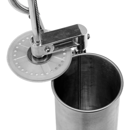 Verticale worstenvuller 4 kg - 7 ['worstenvuller', ' worstenvuller', ' worstenvuller', ' verticale worstenvuller', ' worstspuit', ' vleesinjector', ' huishoudelijke worstenvuller', ' gastronomische worstenvuller', ' slagerijapparatuur', ' worststopper', ' worststopper', ' verticale worststopper']