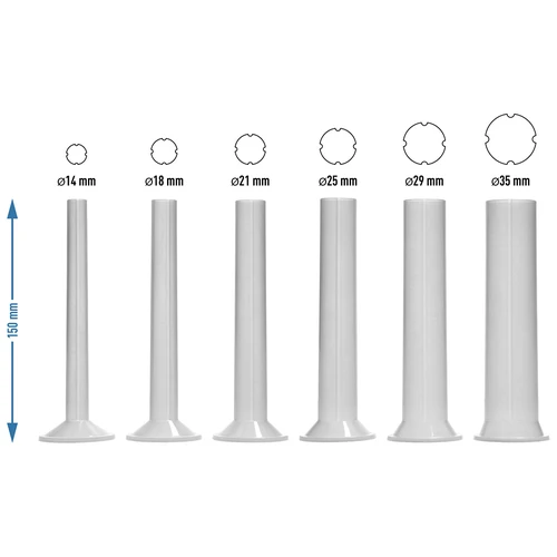 Verticale worstenvuller 5 kg - 8