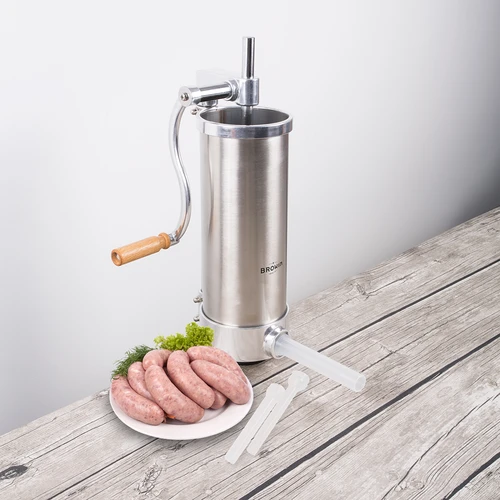 Verticale worstopper 3 kg - 11 ['worstopper voor worsten', ' worstopper voor thuisslagers', ' huisgemaakte worst', ' voor huisgemaakte worst', ' hoe maak je worst', ' worstvuller', ' slagersvuller', ' verticale vuller']