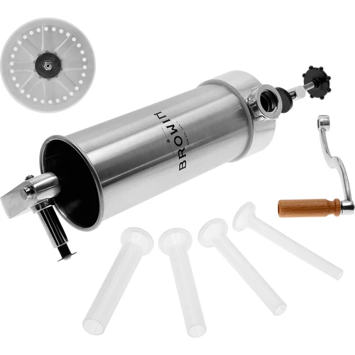Verticale worstopper 3 kg - 2 ['worstopper voor worsten', ' worstopper voor thuisslagers', ' huisgemaakte worst', ' voor huisgemaakte worst', ' hoe maak je worst', ' worstvuller', ' slagersvuller', ' verticale vuller']