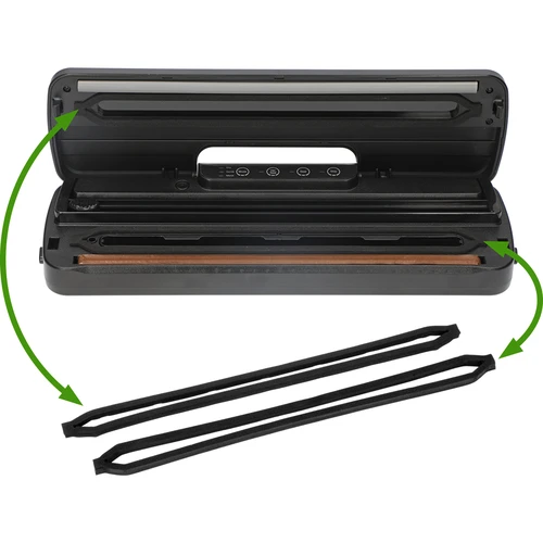 Vervangende pakkingen voor sealers 320620 en 320623 - 7 ['reservepakking voor vacuümsealer', ' vacuümverpakking', ' vacuümsealers', ' voedselopslag', ' geribbelde zakken', ' zakken sealen', ' vacuümverpakkingsmachine', ' vacuümverpakker', ' voor voedselverpakking', ' vacuümverpakkingsset', ' folie voor sealer', ' voor vlees', ' voor vis', ' voor kaas', ' hoe de houdbaarheid van voedingsmiddelen te verlengen', ' voedselopslag thuis', ' als cadeau', ' keukenapparatuur', ' praktische keukenaccessoires', ' efficiënte vacuümsealer']