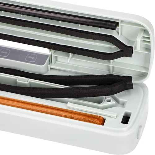 Vervangende pakkingen voor sealers 320620 en 320623 - 4 ['reservepakking voor vacuümsealer', ' vacuümverpakking', ' vacuümsealers', ' voedselopslag', ' geribbelde zakken', ' zakken sealen', ' vacuümverpakkingsmachine', ' vacuümverpakker', ' voor voedselverpakking', ' vacuümverpakkingsset', ' folie voor sealer', ' voor vlees', ' voor vis', ' voor kaas', ' hoe de houdbaarheid van voedingsmiddelen te verlengen', ' voedselopslag thuis', ' als cadeau', ' keukenapparatuur', ' praktische keukenaccessoires', ' efficiënte vacuümsealer']