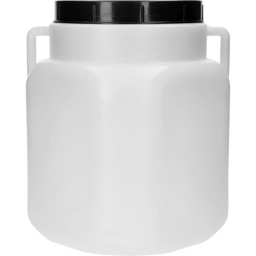 Vierkant Vat van 20 L, wit, met handvatten, Sterk - 2 ['vaten voor het fermenteren', ' vaten voor augurken', ' vat voor komkommers', ' vat voor kool', ' vat voor het fermenteren van komkommers', ' vat voor het fermenteren van kool', ' vierkant vat', ' afsluitbaar vat', ' voedselvat', ' schroefvat', ' plastic vat', ' kunststof vat', ' vat met handvatten', ' goed vat', ' wit vat', ' vat met deksel', ' luchtdicht vat', ' regenton', ' vat voor regenwater']