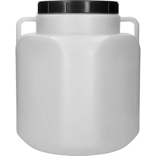 Vierkant Vat voor 40 L, wit, met handvatten, Sterk - 2 ['vaten voor het fermenteren', ' vaten voor augurken', ' vat voor komkommers', ' vat voor kool', ' vat voor het fermenteren van komkommers', ' vat voor het fermenteren van kool', ' vierkant vat', ' afsluitbaar vat', ' voedselvat', ' schroefvat', ' plastic vat', ' kunststof vat', ' vat met handvatten', ' goed vat', ' wit vat', ' vat met schroefdop', ' luchtdicht vat', ' regenton', ' vat voor regenwater', ' vat 40 L']