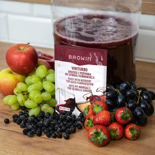 ViniTurbo - gist voor snelle fermentatie, 20 g - 4 ['gist met voedingsstof', ' wijngist met voedingsstof', ' wijnmaakgist met voedingsstof', ' gist en voedingsstof voor wijn', ' voedingsstof voor wijn', ' actieve gedroogde wijngist', ' wijngist', ' gist voor wijn', ' wijnmaakgist', ' gedroogde wijnmaakgist', ' gedroogde gist', ' gedroogde gist voor wijn', ' gist voor rode wijn', ' gist voor witte wijn', ' gist voor roséwijn']