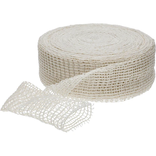 Vleeswaren net met afmetingen 15 cm x 50 m, met thermische weerstand tot 220°C - 2 ['net voor ham', ' voedingsnet', ' net voor vleeswaren', ' net voor het roken van vleeswaren', ' net voor gerijpte vleeswaren']
