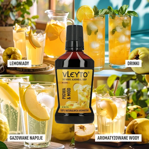VLEYTO Kweepeer & Honing – smaakessence met natuurlijke aroma's, 250 ml - 7 ['smaakessences', ' smaakextracten', ' smaakessences voor alcohol', ' smaakextracten voor dranken', ' essences voor cocktails', ' essences voor dranken', " essences met natuurlijke aroma's", ' aromatisering van dranken', ' browin essences', ' nieuwe essences', ' hit in smaakessences', ' zelfgemaakte dranken', ' smaakvolle drankjes voor een feestje', " 100% natuurlijke aroma's", ' smaakvolle cocktails', ' extract voor 10 liter', ' essence voor 10 L', ' voor cocktails en dranken', ' smaakconcentraat', " aroma's voor alcohol", ' smaken voor cocktails', ' natuurlijke essences', " natuurlijke aroma's", ' genoeg voor veel', ' nieuwigheid', ' must have']