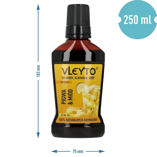 VLEYTO Kweepeer & Honing – smaakessence met natuurlijke aroma's, 250 ml - 5 ['smaakessences', ' smaakextracten', ' smaakessences voor alcohol', ' smaakextracten voor dranken', ' essences voor cocktails', ' essences voor dranken', " essences met natuurlijke aroma's", ' aromatisering van dranken', ' browin essences', ' nieuwe essences', ' hit in smaakessences', ' zelfgemaakte dranken', ' smaakvolle drankjes voor een feestje', " 100% natuurlijke aroma's", ' smaakvolle cocktails', ' extract voor 10 liter', ' essence voor 10 L', ' voor cocktails en dranken', ' smaakconcentraat', " aroma's voor alcohol", ' smaken voor cocktails', ' natuurlijke essences', " natuurlijke aroma's", ' genoeg voor veel', ' nieuwigheid', ' must have']