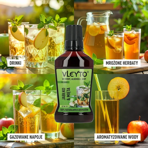 VLEYTO Munt & Appel – smaakessence met natuurlijke aroma's, 250 ml - 7 ['smaakessences', ' smaakextracten', ' smaakessences voor alcohol', ' smaakextracten voor dranken', ' essences voor cocktails', ' essences voor dranken', " essences met natuurlijke aroma's", ' aromatisering van dranken', ' browin essences', ' nieuwe essences', ' hit in smaakessences', ' zelfgemaakte dranken', ' smaakvolle cocktails voor een feestje', " 100% natuurlijke aroma's", ' smaakvolle cocktails', ' extract voor 10 liter', ' essence voor 10 L', ' voor cocktails en dranken', ' smaakconcentraat', " aroma's voor alcohol", ' smaken voor cocktails', ' natuurlijke essences', " natuurlijke aroma's", ' genoeg voor veel', ' nieuwigheid', ' must have']