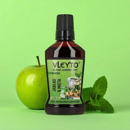 VLEYTO Munt & Appel – smaakessence met natuurlijke aroma's, 250 ml - 4 ['smaakessences', ' smaakextracten', ' smaakessences voor alcohol', ' smaakextracten voor dranken', ' essences voor cocktails', ' essences voor dranken', " essences met natuurlijke aroma's", ' aromatisering van dranken', ' browin essences', ' nieuwe essences', ' hit in smaakessences', ' zelfgemaakte dranken', ' smaakvolle cocktails voor een feestje', " 100% natuurlijke aroma's", ' smaakvolle cocktails', ' extract voor 10 liter', ' essence voor 10 L', ' voor cocktails en dranken', ' smaakconcentraat', " aroma's voor alcohol", ' smaken voor cocktails', ' natuurlijke essences', " natuurlijke aroma's", ' genoeg voor veel', ' nieuwigheid', ' must have']