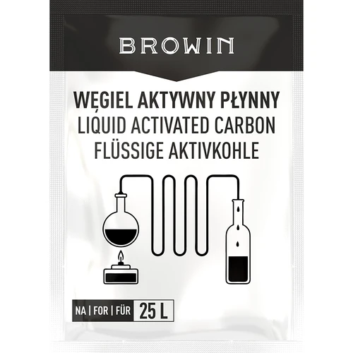 Vloeibare actieve kool voor 25 L, 140 g  - 1 ['vloeibare actieve kool', ' vloeibare kool', ' actieve kool voor alcohol', ' actieve kool voor alcoholfiltratie', ' actieve kool voor destillaatfiltratie', ' toevoegingen voor alcohol']