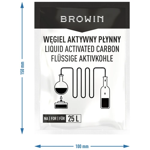 Vloeibare actieve kool voor 25 L, 140 g - 3 ['vloeibare actieve kool', ' vloeibare kool', ' actieve kool voor alcohol', ' actieve kool voor alcoholfiltratie', ' actieve kool voor destillaatfiltratie', ' toevoegingen voor alcohol']
