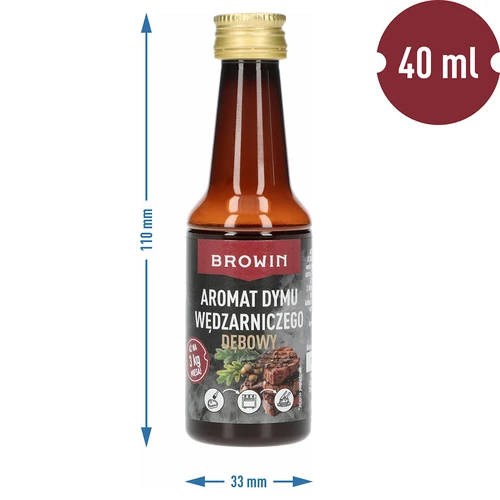 Vloeibare rookaroma – eikenhout, 40 ml - 3