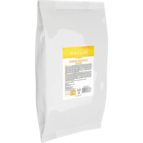 Voedingsglucose 1 kg - 2 ['dextrose', ' gemakkelijk fermenteerbare suiker', ' glucose voor bier', ' suiker voor bier', ' bierverbeteraar', ' enkelvoudige suiker']