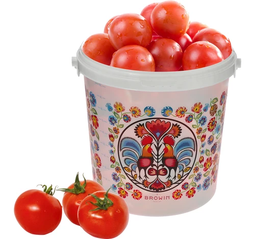 Voedselemmer GWIOZDA - met deksel, 10 L - 7 ['tuinemmer', ' emmer met deksel', ' emmer voor de tuin', ' emmer met deksel', ' afsluitbare emmer', ' afsluitbare emmer', ' emmer met opdruk', ' voor paddenstoelen']