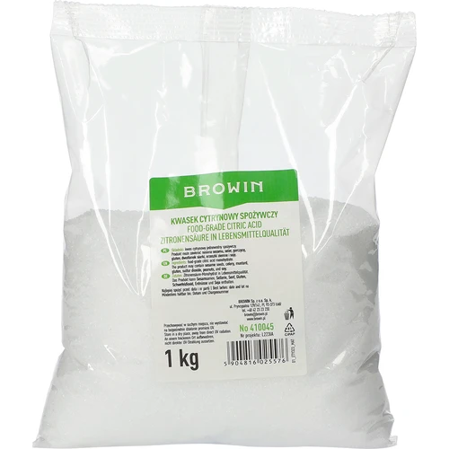 Voedselkwaliteit citroenzuur, 1kg  - 1 